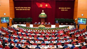 En el acto inaugural. 