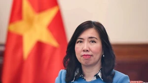 La viceministra de Relaciones Exteriores Le Thi Thu Hang. (Foto: VNA)
