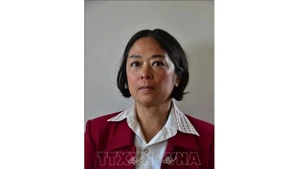 Le Y Linh, académica especializada en música en Francia. (Foto: VNA)