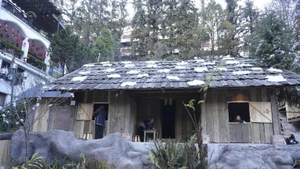 El espacio cultural de Sa Pa recrea la arquitectura, las costumbres y la vida cotidiana de los grupos étnicos. 