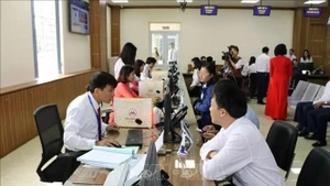 En el Centro de Servicios de la Administración Pública de la provincia norteña de Ninh Binh. (Foto: VNA)