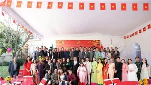 Delegados en el evento. (Foto: VNA)