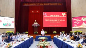 En la cita. (Foto: VNA)