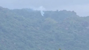 Zona donde ocurrió el accidente. (Foto: VNA)