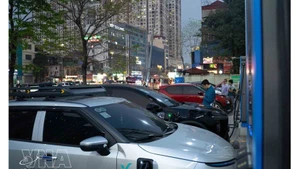 Hanoienses se adaptan a los medios de transporte verde (Foto: VNA)
