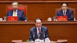 El secretario del Comité partidista en el Ministerio de Cultura, Deportes y Turismo y titular de la cartera, Nguyen Van Hung. (Foto: VNA)