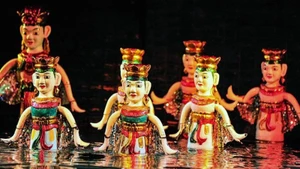 El arte de las marionetas, un atractivo turístico de Hanói. 