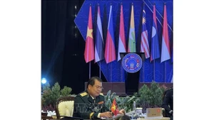 El teniente general Vu Hong Son, comandante de la Fuerza de Defensa Aérea y Antiaérea de Vietnam. (Foto: VNA)