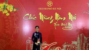 Nguyen Thi Lien, directora del Club de Idioma Vietnamita en Malasia y vicepresidenta de la Asociación de Mujeres Vietnamitas en ese país. (Foto: VNA)