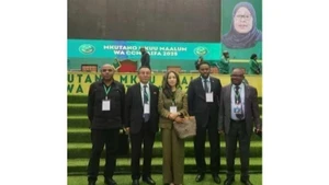 La embajadora vietnamita en Tanzania, Vu Thanh Huyen (centro) en el evento. (Foto: VNA)