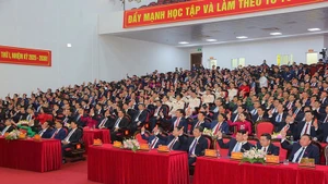 En la primera Asamblea del Comité del Partido Comunista de Vietnam en Ninh Binh, correspondiente al mandato 2025-2030. (Foto: Nhan Dan)