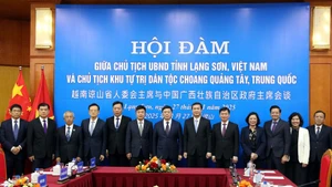 Delegados en el evento. (Foto: VNA)