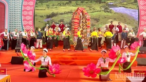 En el acto inaugural del evento. 