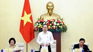 El presidente de la Asamblea Nacional de Vietnam, Tran Thanh Man. (Foto: VNA)
