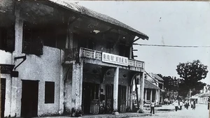 La Oficina de Correos de Hon Gai (actual sede de la Oficina de Correos de la provincia de Quang Ninh) fue sede del Viet Minh tras la toma del poder en Hon Gai el 24 de agosto de 1945. (Foto: Archivo del Museo de la provincia de Quang Ninh)