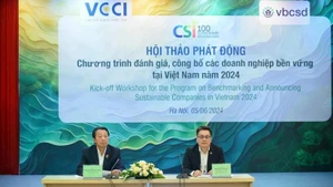 El CSI 2025 es organizado por el Consejo de Empresas de Vietnam para el Desarrollo Sostenible (VBCSD), una entidad de la VCCI. (Foto: VNA)