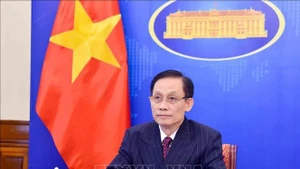 El ministro de Relaciones Exteriores de Vietnam, Le Hoai Trung. (Foto: VNA)