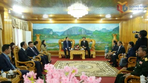 En el encuentro. (Foto: baoquangninh.vn)