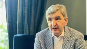 El embajador lituano en Singapur y concurrente en Vietnam, Darius Gaidys. (Foto: VNA)