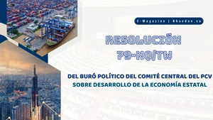 Resolución 79-NQ/TW del Buró Político del Comité Central del PCV sobre desarrollo de la economía estatal