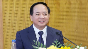 Esecretario del Comité Central del Partido Comunista de Vietnam (PCV) y jefe de su Comisión de Propaganda, Educación y Movilización de Masas, Trinh Van Quyet. (Foto: VNA)