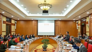 Escena del evento (Foto: Nhan Dan)