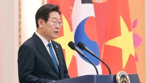 Presidente de Corea del Sur, Lee Jae Myung. (Foto: Thong Nhat/VNA)