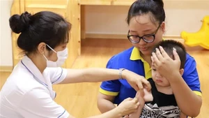 Vietnam ha logrado avances notables en su programa de inmunización infantil (Foto: VNA)