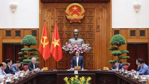 Escena del evento (Foto: Nhan Dan)