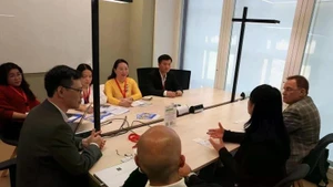 Panorama de la reunión. (Foto: VNA)