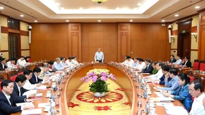 Escena del evento (Foto: Nhan Dan)