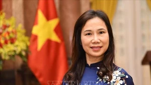 La embajadora de Vietnam en Sri Lanka, Trinh Thi Tam. (Foto: VNA)