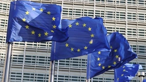 Bandera de la Unión Europea. (Foto: Xinhua)