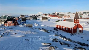 Escena de la ciudad de Nuuk, Groenlandia (Foto: VNA)