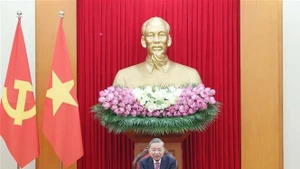 El secretario general del Partido Comunista de Vietnam (PCV), To Lam (Foto: VNA)