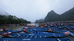 Miles de barcos para atender a los turistas (Foto: VNA)