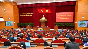 Escena del evento (Foto: Nhan Dan)