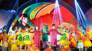 Un espectáculo del evento (Foto: VNA)