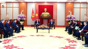 Escena del evento (Foto: Nhan Dan)