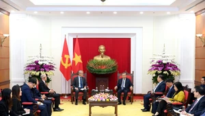 Escena del evento (Foto: Nhan Dan)