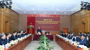 Escena del evento (Foto: Nhan Dan)