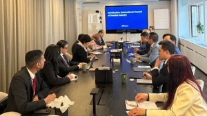 Vista de la reunión. (Foto: Embajada de Vietnam en Suecia)