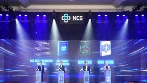 Ceremonia de lanzamiento del ecosistema de productos de ciberseguridad con inteligencia artificial de NSC.