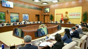 Escena de la cuarta sesión del Consejo Electoral Nacional , 15 de diciembre de 2025. (Foto: Nhan Dan)