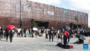 Asistentes a la COP30 en Belém, Brasil, el 10 de noviembre de 2025. (Foto: Xinhua)