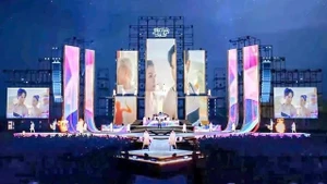 Perspectiva del escenario del festival de música "Nha Trang Say Hi" (Foto: Comité organizador)