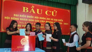 Tasa de participación electoral alcanza 99,68 por ciento hasta 23:23 horas del 15 de marzo