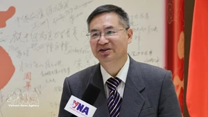 El profesor y doctor Cheng Hanping, jefe ejecutivo del Instituto de Estudios Regionales y Nacionales y director del Centro de Estudios sobre Vietnam de la Universidad de Industria de Zhejiang (China). (Foto: VNA)