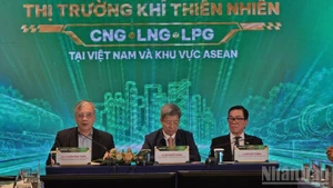 Foro sobre estrategias y tendencias de desarrollo del mercado del gas natural en Vietnam y la Asean. (Foto: Kim Dung)