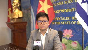 El encargado de negocios de la Embajada de Vietnam en Israel, Nghiem Xuan Dang. (Foto: VNA)